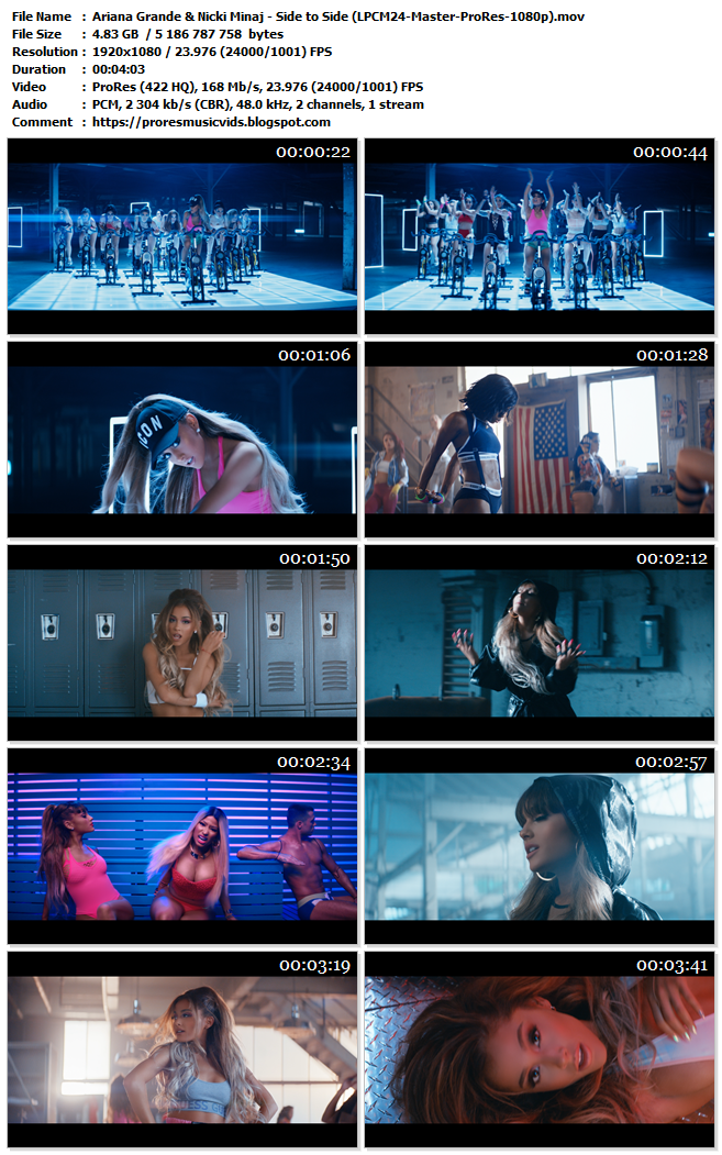 Ariana Grande & Nicki Minaj – Side to Side