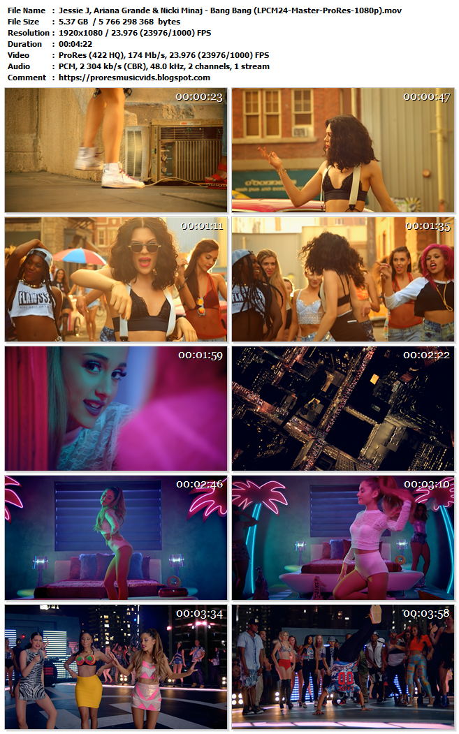 Jessie J, Ariana Grande & Nicki Minaj – Bang Bang