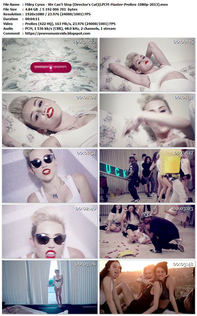 Miley Cyrus – We Can’t Stop