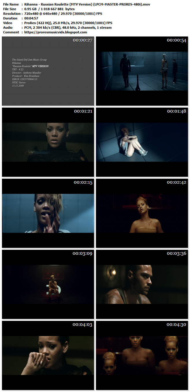 Rihanna – Russian Roulette (MTV Version)