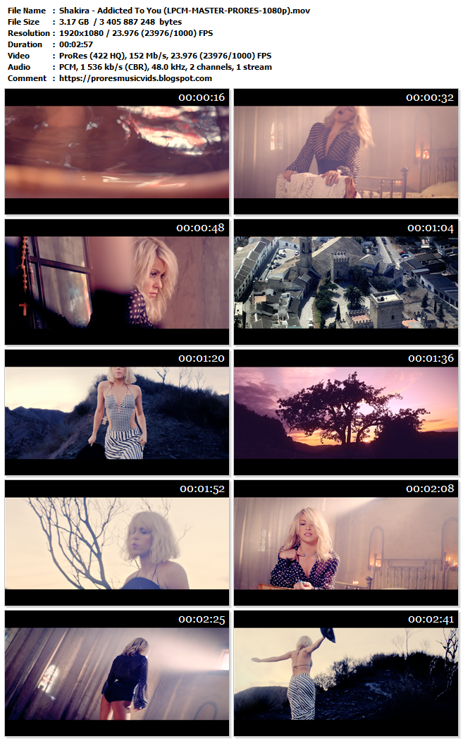 Shakira – Addicted To You