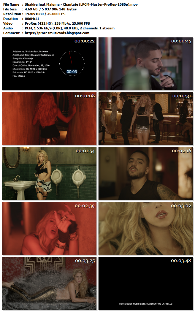 Shakira feat Maluma – Chantaje