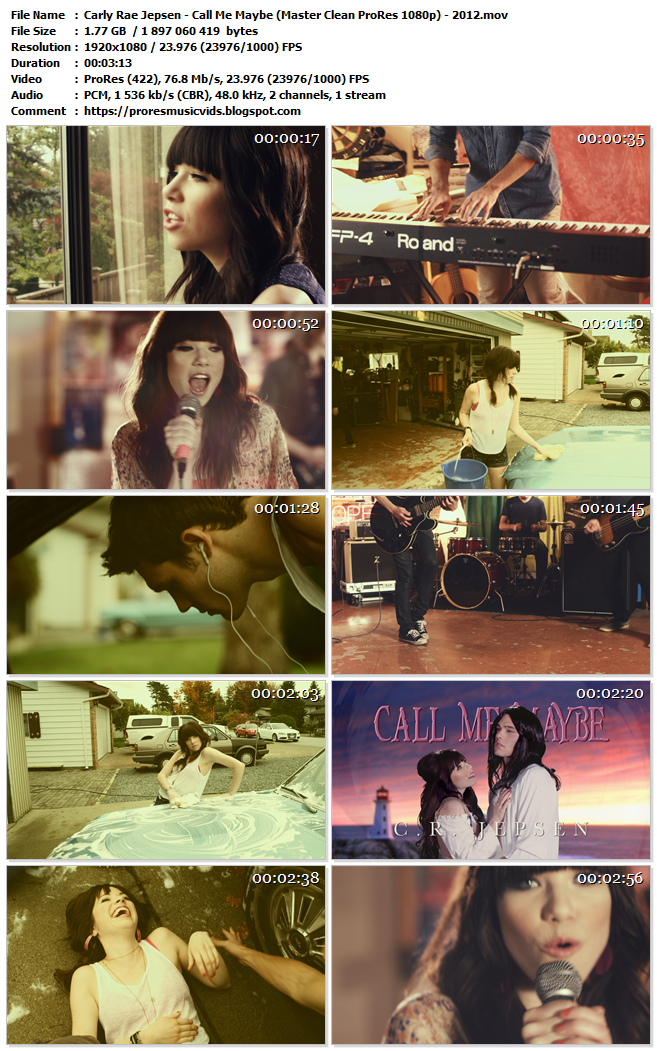 Carly Rae Jepsen – Call Me Maybe