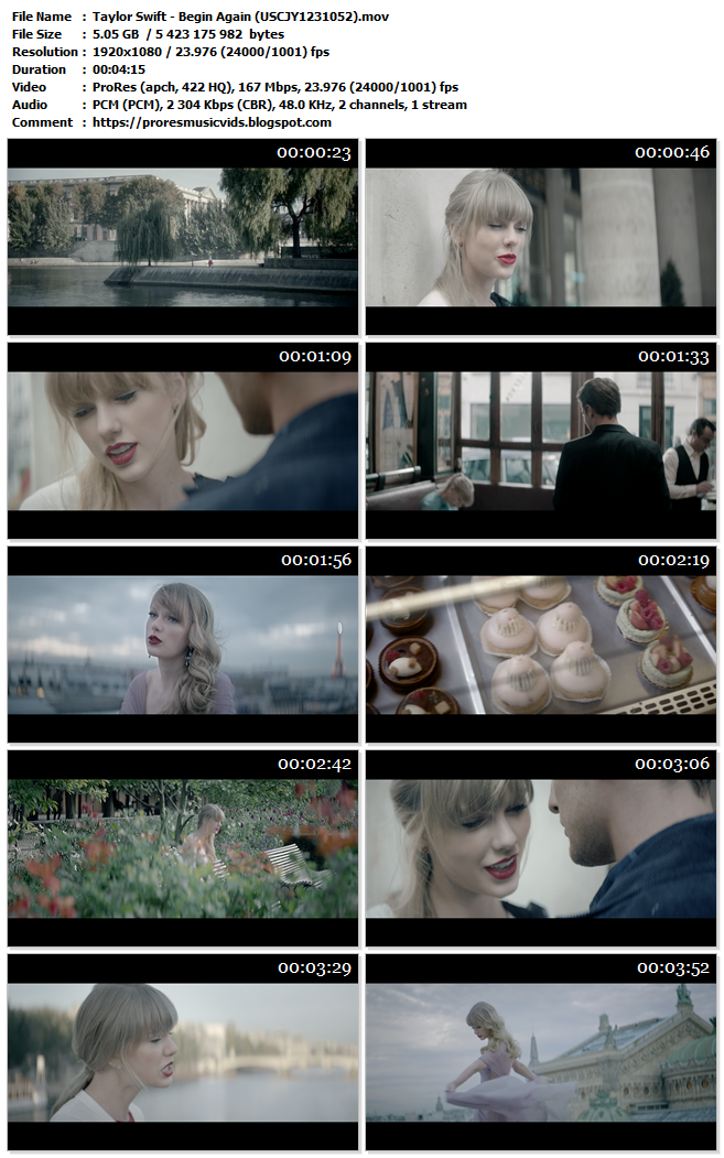Taylor Swift – Begin Again