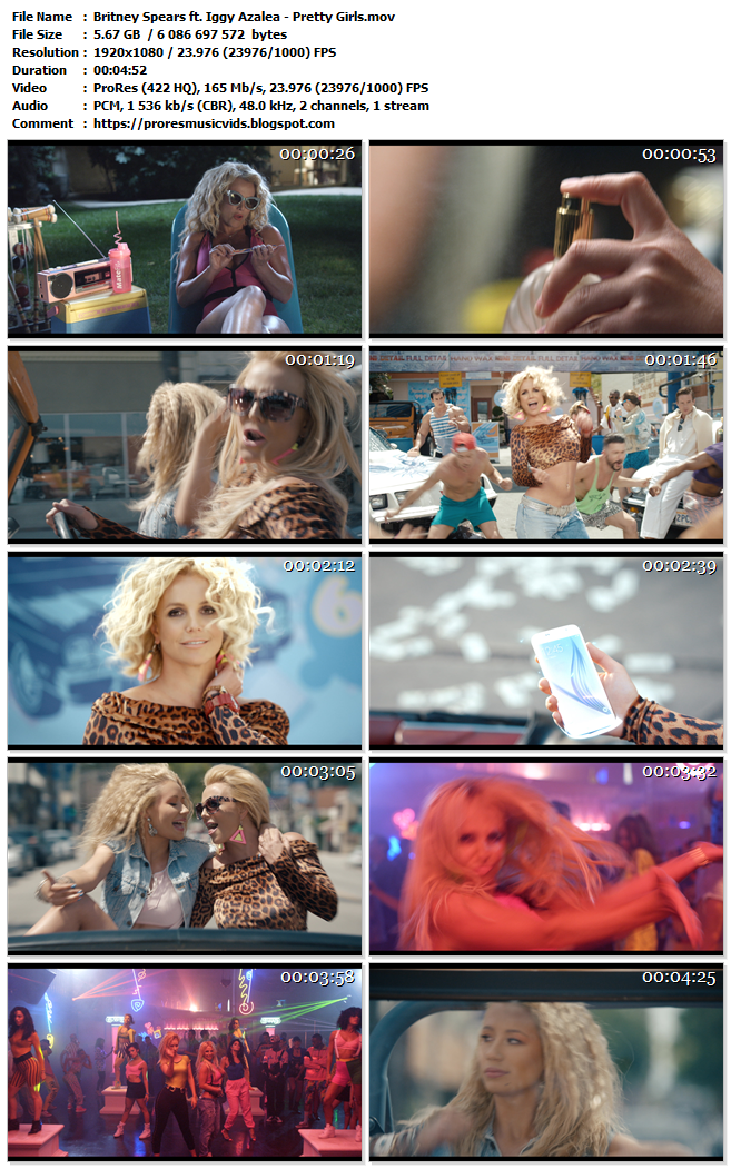 Britney Spears ft. Iggy Azalea – Pretty Girls