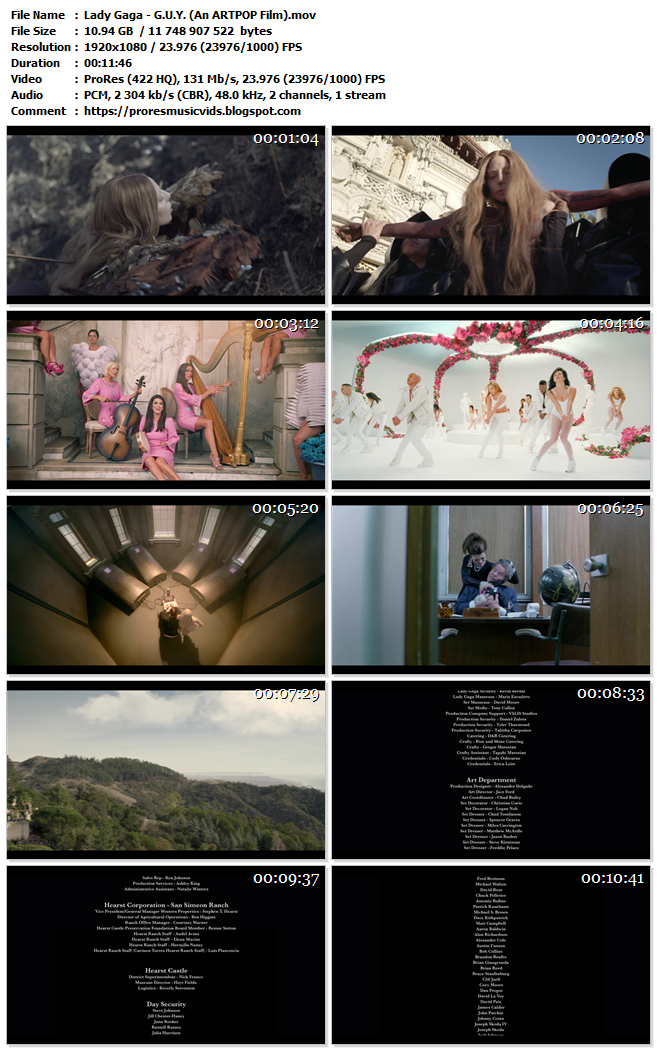 Lady Gaga – G.U.Y. (An ARTPOP Film)