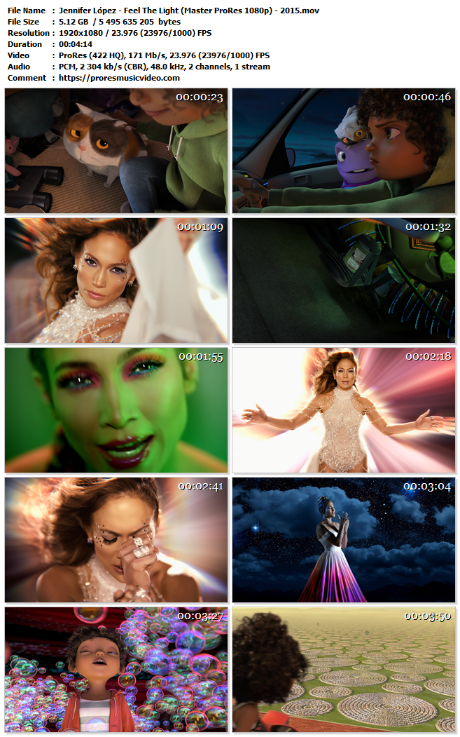 Jennifer Lopez – Feel The Light