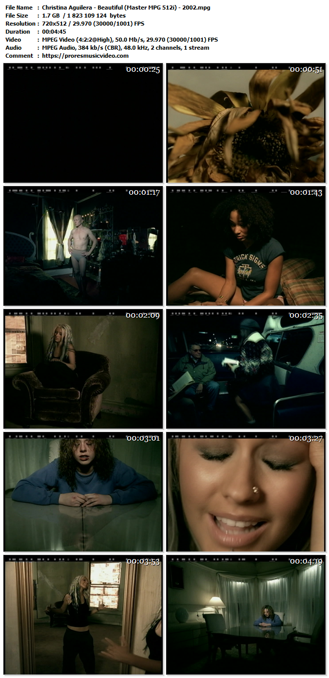 Christina Aguilera – Beautiful
