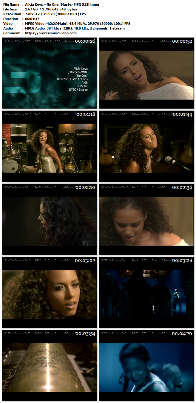 Alicia Keys – No One (VIP)