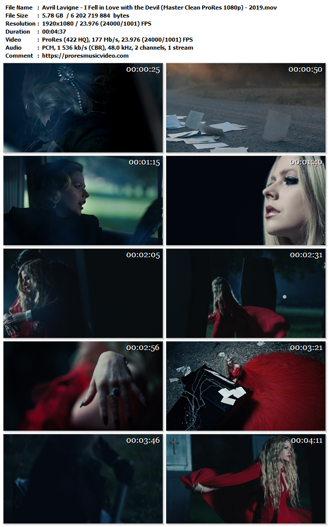 Avril Lavigne – I Fell in Love with the Devil