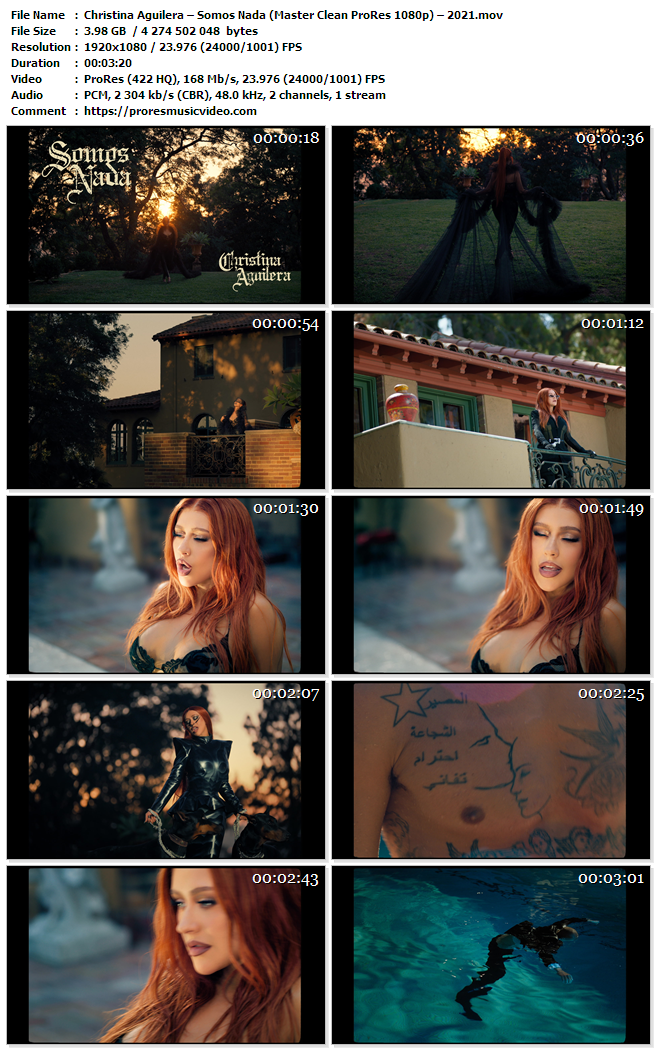 Christina Aguilera – Somos Nada (VIP)