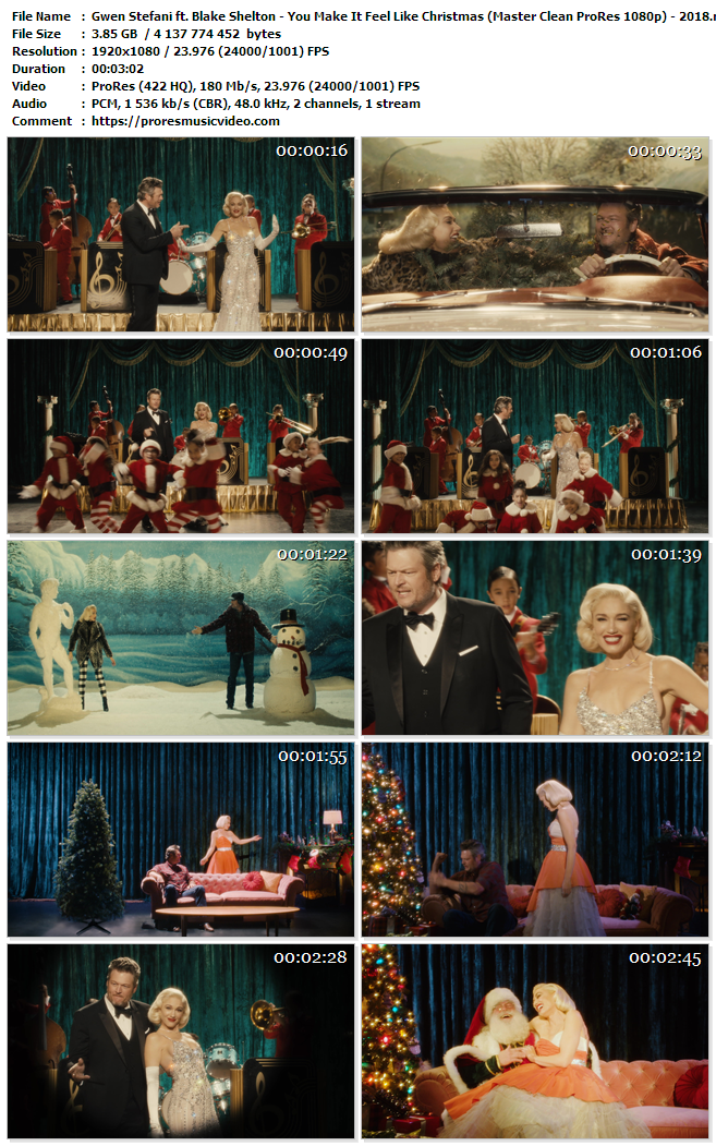 Gwen Stefani ft. Blake Shelton – You Make It Feel Like Christmas (VIP)