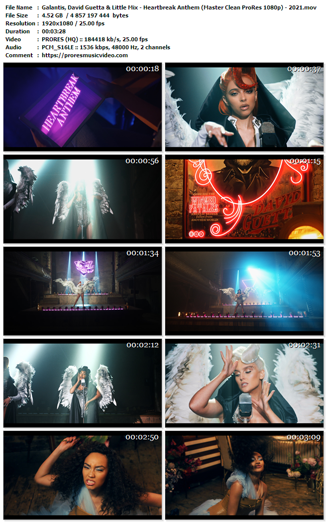 Galantis, David Guetta & Little Mix – Heartbreak Anthem (VIP)