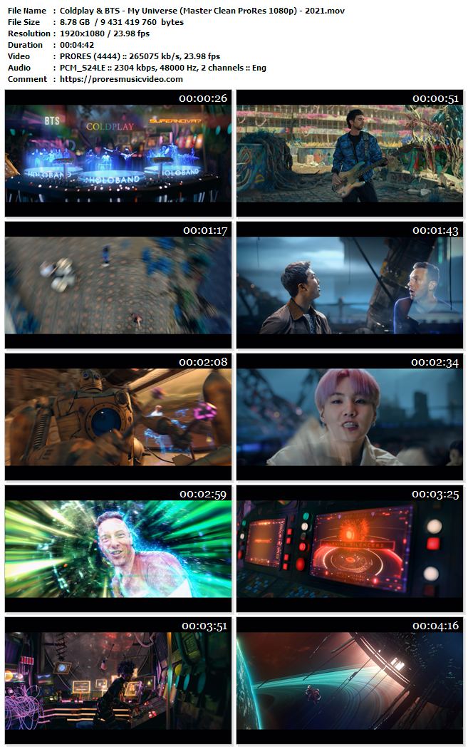 Coldplay & BTS – My Universe
