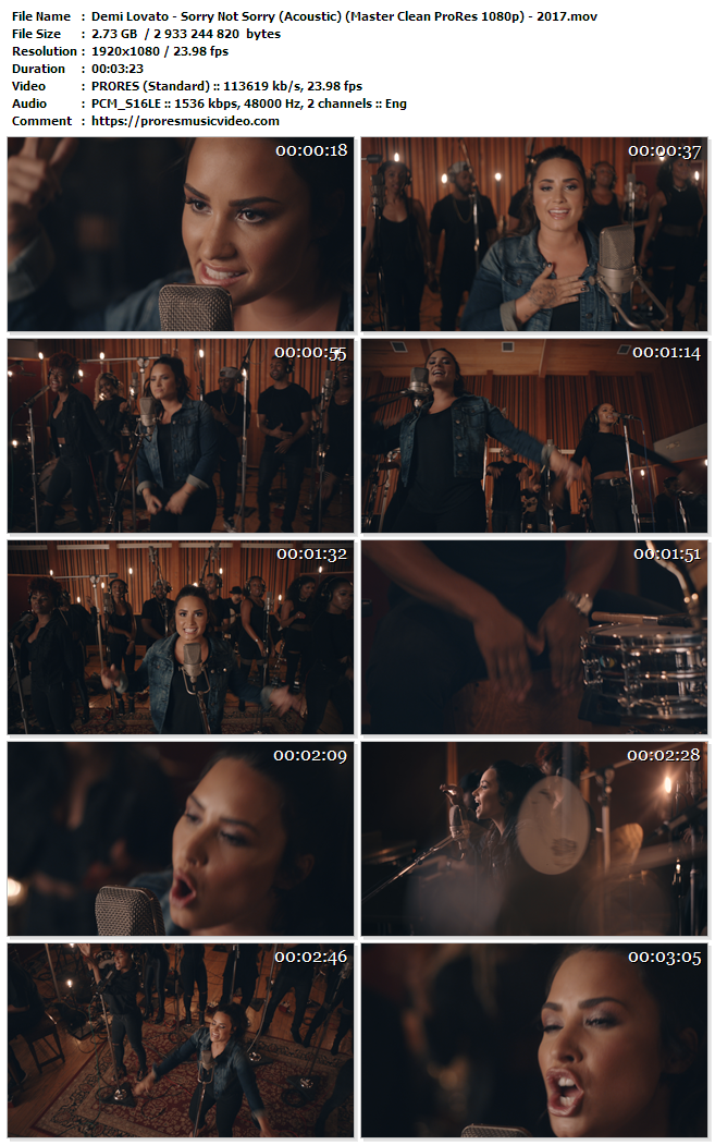 Demi Lovato – Sorry Not Sorry (Acoustic)