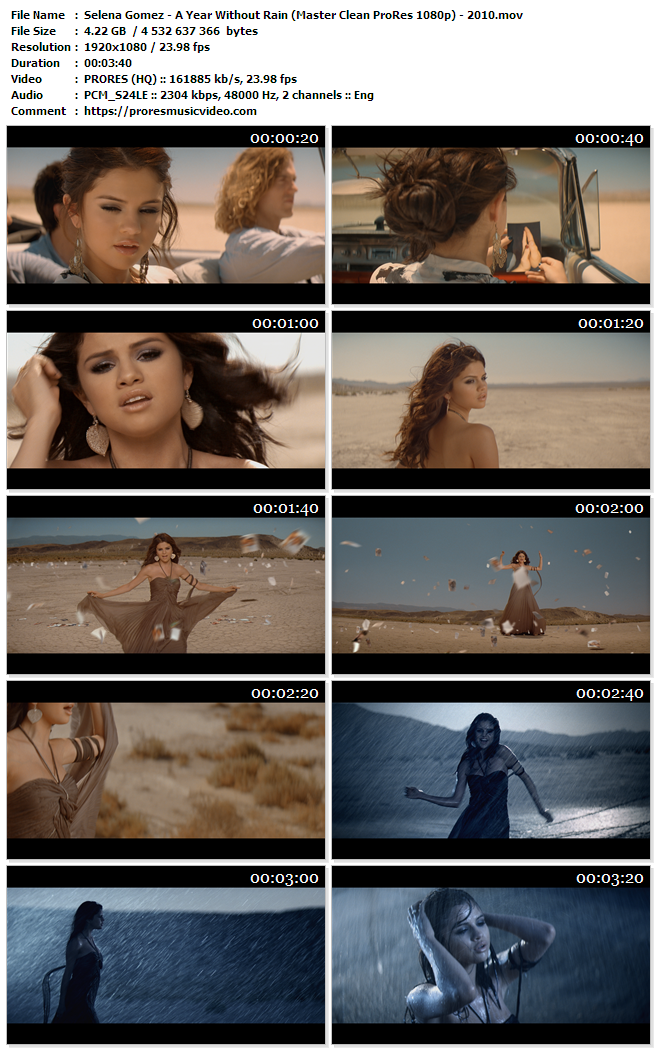 Selena Gomez – A Year Without Rain (VIP)