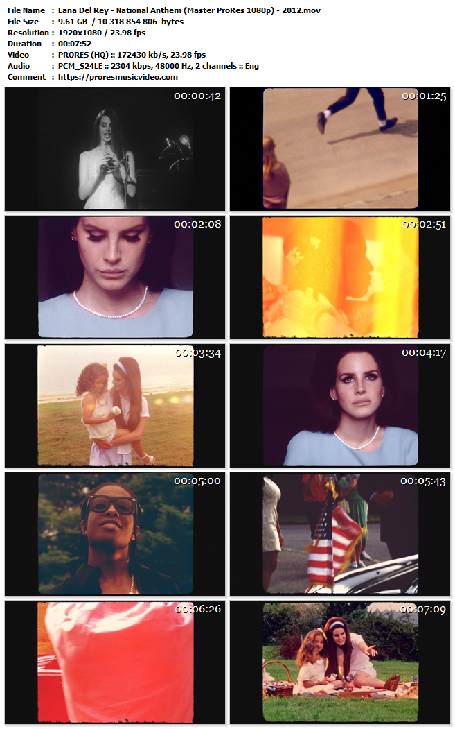 Lana Del Rey – National Anthem