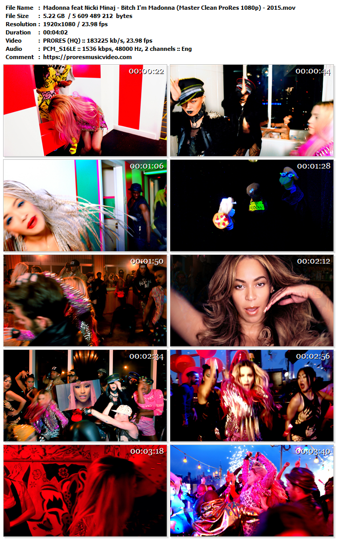 Madonna feat Nicki Minaj – Bitch I’m Madonna