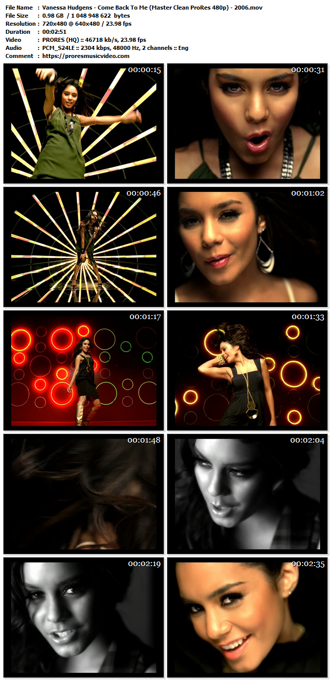 Vanessa Hudgens – Come Back To Me