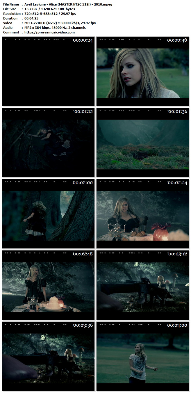 Avril Lavigne – Alice
