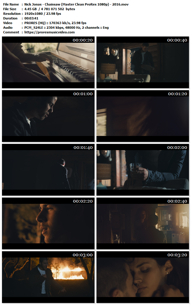 Nick Jonas – Chainsaw