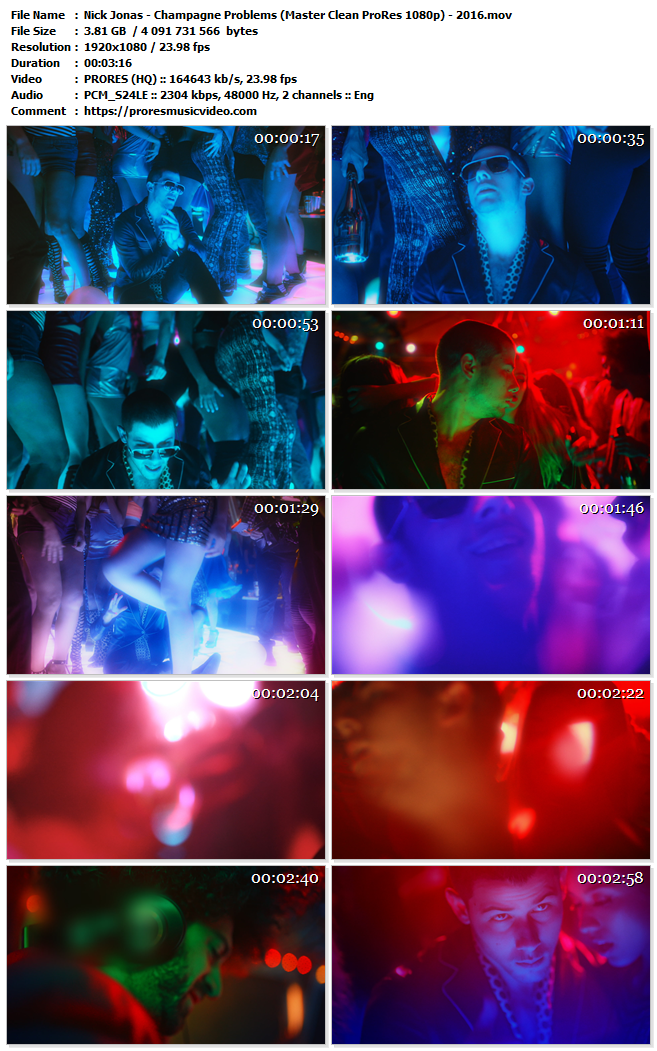 Nick Jonas – Champagne Problems