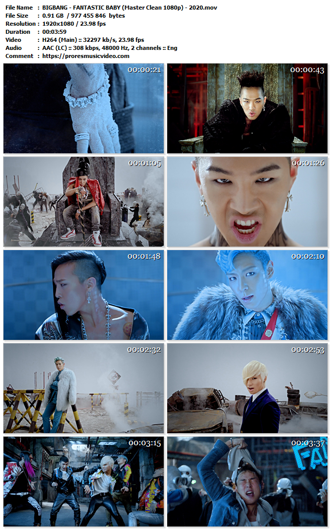 BIGBANG – FANTASTIC BABY