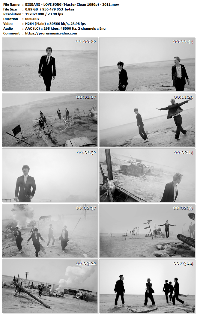 BIGBANG – LOVE SONG